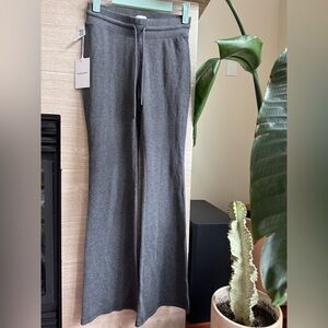 NWT Aritzia Sunday Best Baby Waffle Flare Lounge Pants